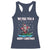 Santa Christmas Boat Fishing Racerback Tank Top We Fish You A Merry Xmas Fisherman