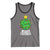 Christmas Gamer Tank Top Merry Critmas D20 RPG Gaming Xmas Tree