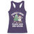 Christmas Teacher Racerback Tank Top There’s Snow Place Like 2nd Grade Merry Xmas Retro Groovy