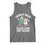 Christmas Teacher Tank Top There’s Snow Place Like 2nd Grade Merry Xmas Retro Groovy