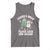 Christmas Teacher Tank Top There’s Snow Place Like 2nd Grade Merry Xmas Retro Groovy