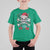 Christmas Pirate Skull T Shirt For Kid Yo Ho Ho Boat Cruise Xmas Crossbones - Wonder Print Shop