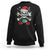 Christmas Pirate Skull Sweatshirt Yo Ho Ho Boat Cruise Xmas Crossbones - Wonder Print Shop