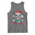 Christmas Pirate Skull Tank Top Yo Ho Ho Boat Cruise Xmas Crossbones