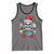 Christmas Pirate Skull Tank Top Yo Ho Ho Boat Cruise Xmas Crossbones