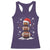 Christmas Football Racerback Tank Top Rugby Snowman Xmas Festive Holiday Sports