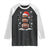 Christmas Football Raglan Shirt Rugby Snowman Xmas Festive Holiday Sports