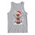 Christmas Football Tank Top Rugby Snowman Xmas Festive Holiday Sports