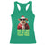 Funny Pig Santa Racerback Tank Top Ho Ho Ho Let Me Suck Them Toes Weird Festive Christmas