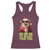 Funny Pig Santa Racerback Tank Top Ho Ho Ho Let Me Suck Them Toes Weird Festive Christmas