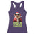 Funny Pig Santa Racerback Tank Top Ho Ho Ho Let Me Suck Them Toes Weird Festive Christmas