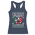 Italian Christmas Donkey Racerback Tank Top Funny Jing A Di Jing Hee Haw Italy Flag