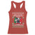 Italian Christmas Donkey Racerback Tank Top Funny Jing A Di Jing Hee Haw Italy Flag