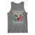 Italian Christmas Donkey Tank Top Funny Jing A Di Jing Hee Haw Italy Flag