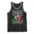 Italian Christmas Donkey Tank Top Funny Jing A Di Jing Hee Haw Italy Flag