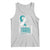 Cervical Cancer Awareness Tank Top Teal And White Ribbon American Flag Support