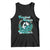 Cervical Cancer Warrior Tank Top Support Squad Survivor Fighter Teal Ribbon