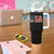 USA American Flag Tumbler With Handle Retro Vintage Patriotic