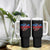 Basketball Tumbler With Handle USA Patriotic American Flag Stars and Stripes Team Sport Fan