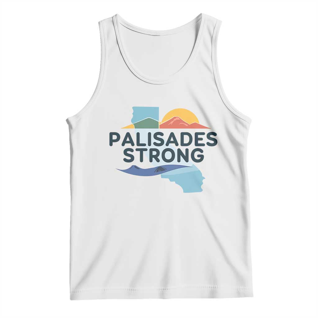 Palisades Strong Tank Top Support California LA Relief