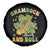 Funny St Patricks Day Spare Tire Cover Shamrock 'N Roll Irish Music Celtic Harp