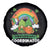 Cute St Patricks Day Spare Tire Cover Shenanigans Coordinator Gnomes Rainbow