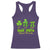 Funny Teacher St Patricks Day Racerback Tank Top Irish Math 3.14 Pi Shamrock Teacher Happy  Day