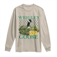 Funny Wrigley Goose Long Sleeve Shirt Section 538 Chicago