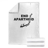 End Apartheid Human Rights Throw Blanket Broken Chain Social Justice Activist