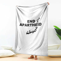 End Apartheid Human Rights Throw Blanket Broken Chain Social Justice Activist