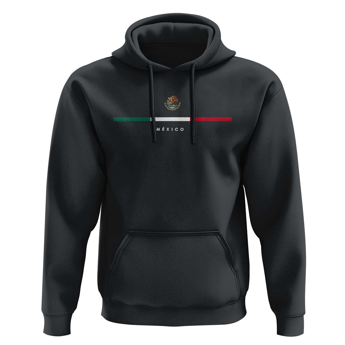 Mexico Pride Hoodie Mexican Flag Independence Day Hispanic Heritage Minimalism