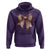 Coquette Bow Pumpkin American Football Hoodie Retro Thanksgiving Autumn Vibe - Wonder Print Shop