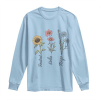 Floral FDT Foxtrot Delta Tango Long Sleeve Shirt Funny Offensive Retro