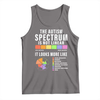 Autism Acceptance Tank Top The Autism Spectrum Is Not Linear