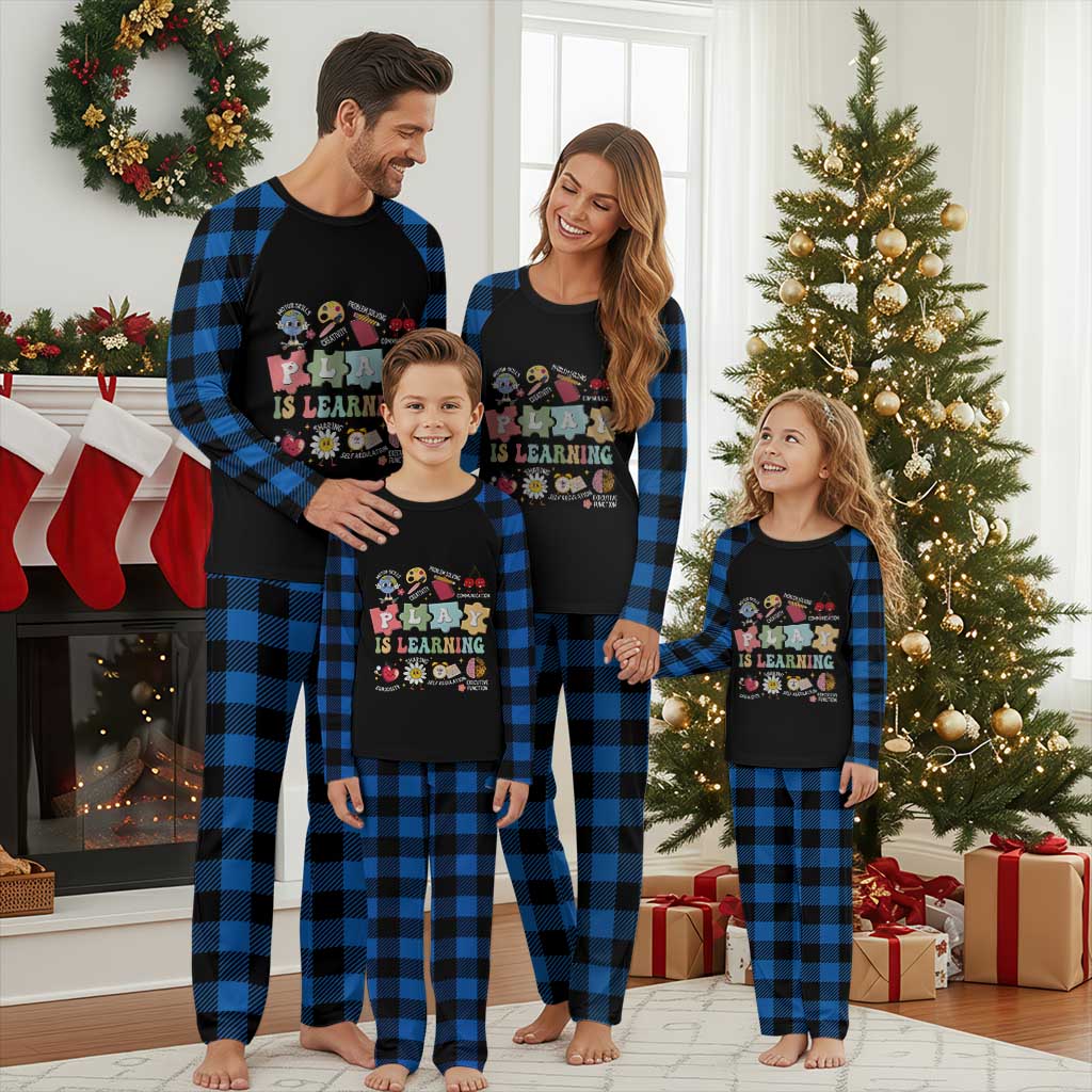Special Education Plaid Pajama Set Play is Learning Sped Teacher - Wonder Print Shop