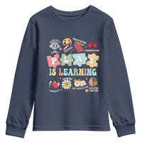 Special Education Youth Sweatshirt Play is Learning Sped Teacher