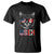 Cool American Canadan Cat T Shirt US EH American Canada Flag Funny - Wonder Print Shop