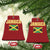 Retro Jamaica Christmas Ornament Tropical Jamaican Flag - Wonder Print Shop