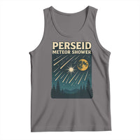 Vintage Perseid Meteor Shower Observer Tank Top Retro Celestial Stargazing Graphic