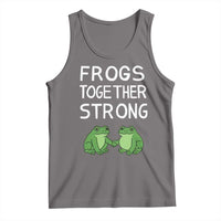 Frogs Together Strong Tank Top Free Portland Oregon Unity Meme - Wonder Print Shop