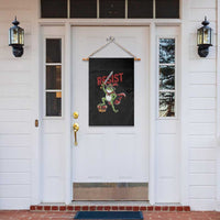 Sword Wielding Frog Resistance Garden Flag Resist Protest No Kings - Wonder Print Shop