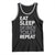 Eat Sleep Skibidi Toilet Repeat Tank Top Funny Gen Alpha Slang