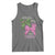 Green and Pink Coquette Bow Tank Top Pink Goes Good With Green