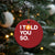 Funny Bitcoin Christmas Ornament Bitcoin I Told You So Funny BTC Crypto Cryptocurrency Trader - Wonder Print Shop