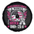 Female Veteran Spare Tire Cover Never Underestimate A Woman With DD214 Pink American Flag