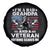 American Veteran Spare Tire Cover I'm A Dad Grandpa And A Veteran Funny For Papa Grandpa Pride