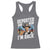 Funny Mexican Cowboy Racerback Tank Top Now I'm Back Retro Vintage Desert