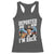 Funny Mexican Cowboy Racerback Tank Top Now I'm Back Retro Vintage Desert