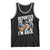 Funny Mexican Cowboy Tank Top Now I'm Back Retro Vintage Desert