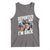 Funny Mexican Cowboy Tank Top Now I'm Back Retro Vintage Desert